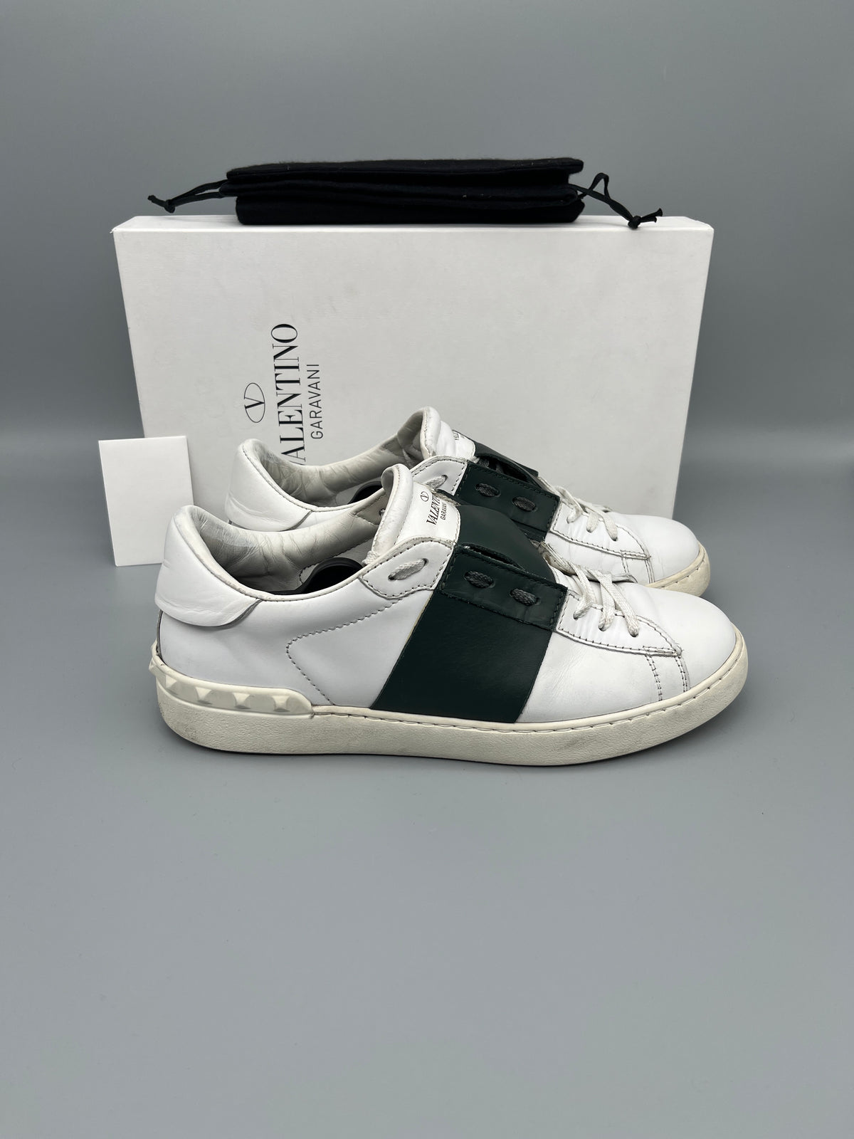 Valentino Open Sneaker Dark Green | 42