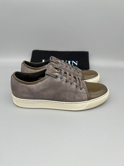 Lanvin Patent Cap Toe Grey | 41