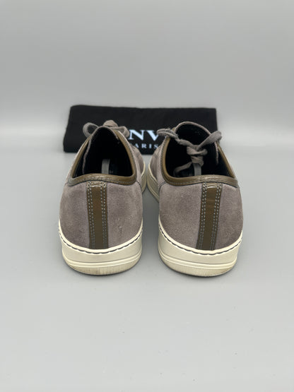 Lanvin Patent Cap Toe Grey | 41