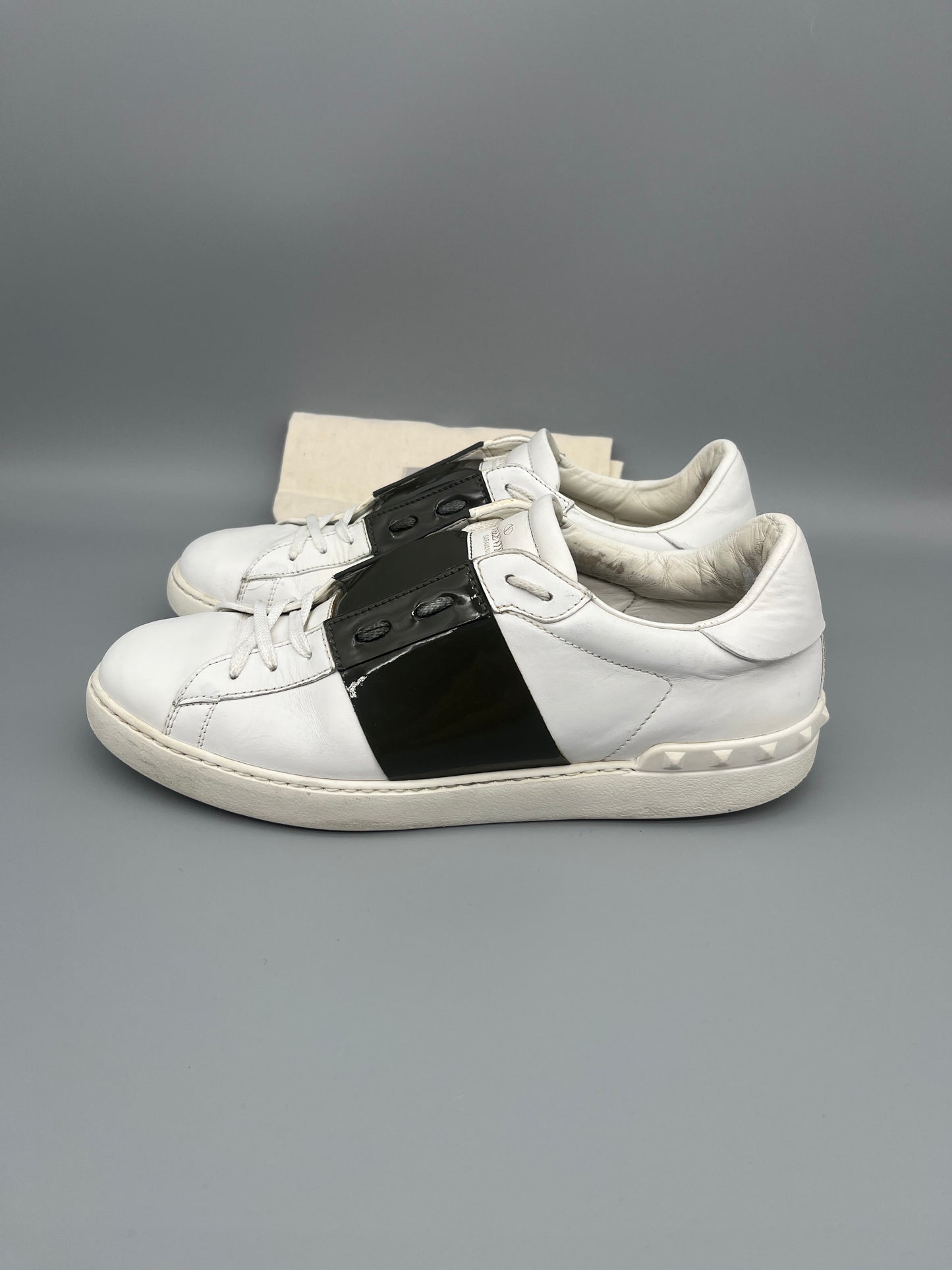 Valentino Open Sneaker Patent Green | 44