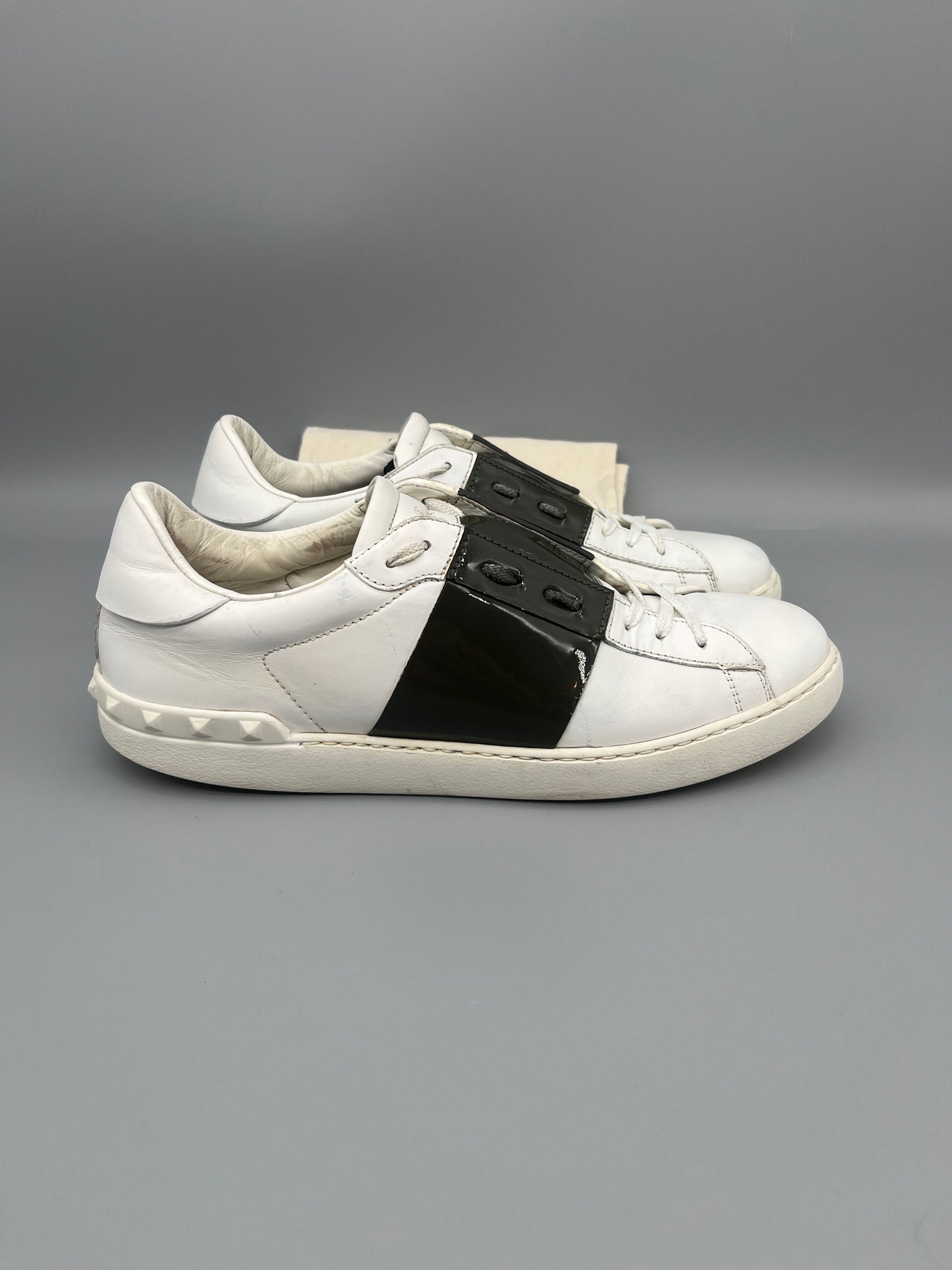 Valentino Open Sneaker Patent Green | 44