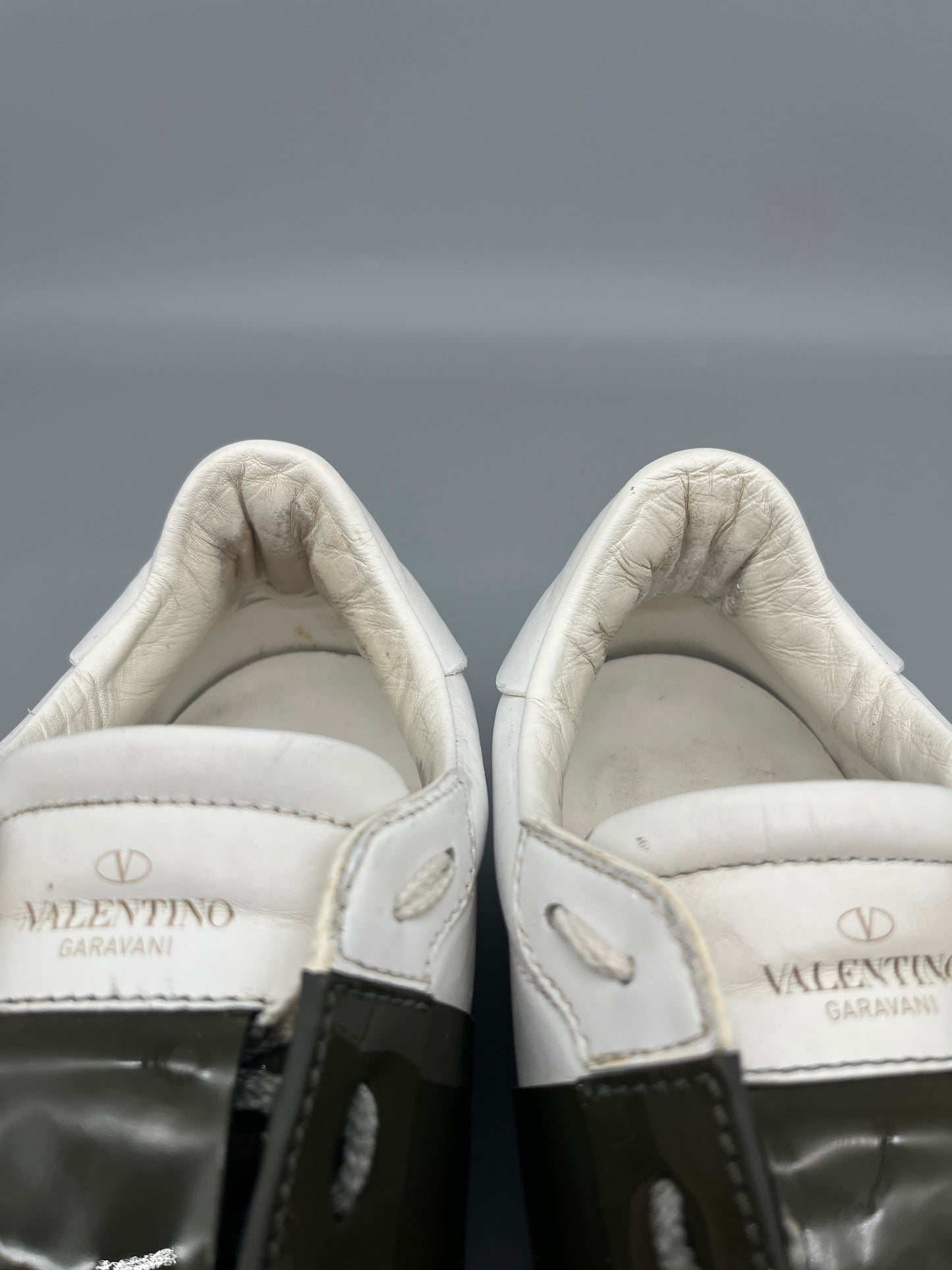 Valentino Open Sneaker Patent Green | 44
