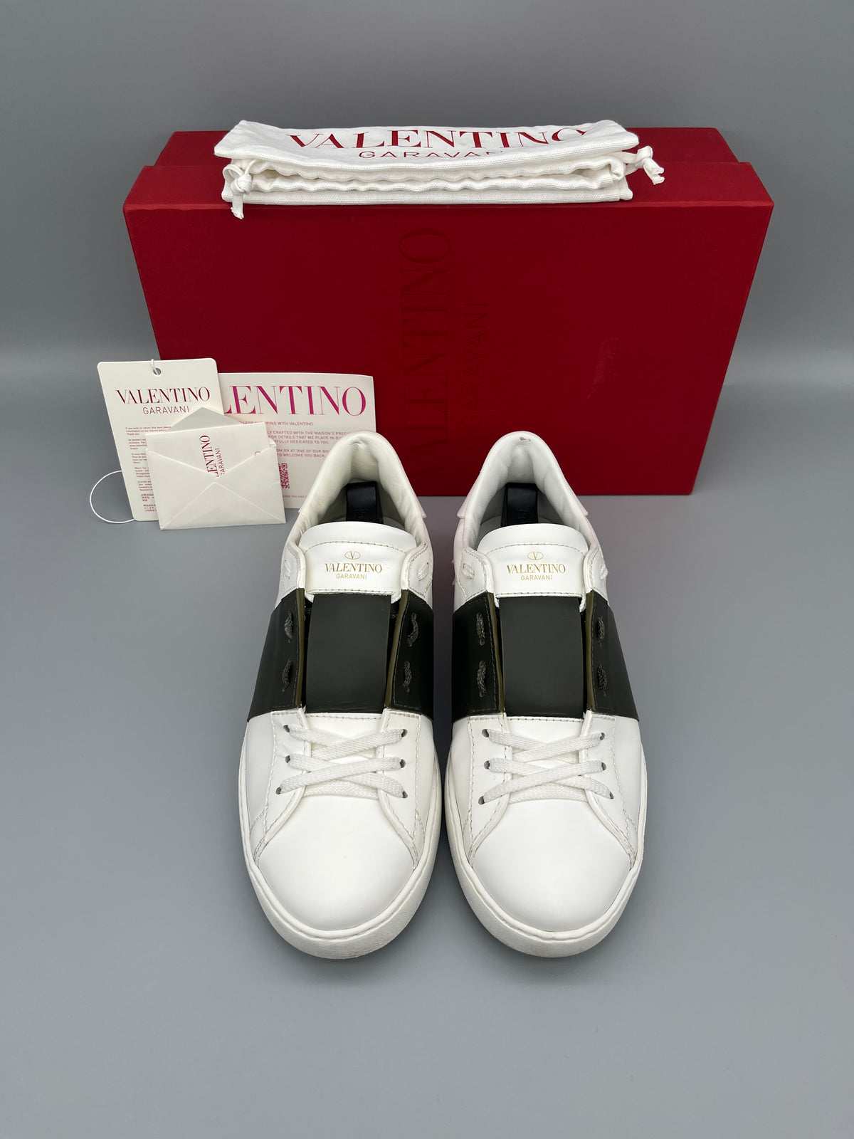Valentino Open Sneaker Army Green | 41