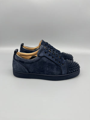 Christian Louboutin Louis Junior Spikes Sneaker Navy | 42