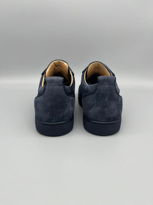 Christian Louboutin Louis Junior Spikes Sneaker Navy | 42