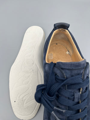 Christian Louboutin Louis Junior Spikes Sneaker Navy | 42