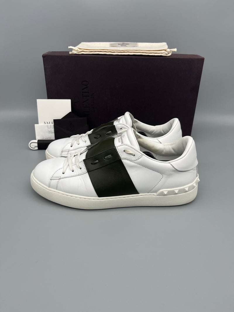 Valentino Open Sneaker Army Green | 42