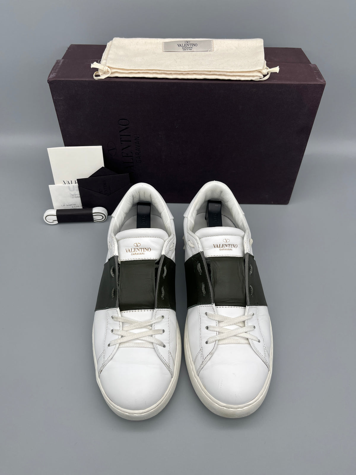 Valentino Open Sneaker Army Green | 42