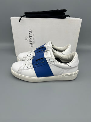 Valentino Garavani Open sneakers i läder, storlek 40 – äkthetsverifierade secondhand designerskor