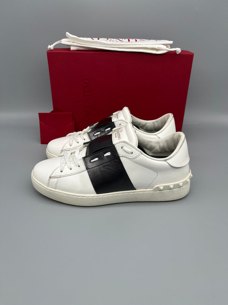 Valentino Open Sneaker Metallic Black | 39.5