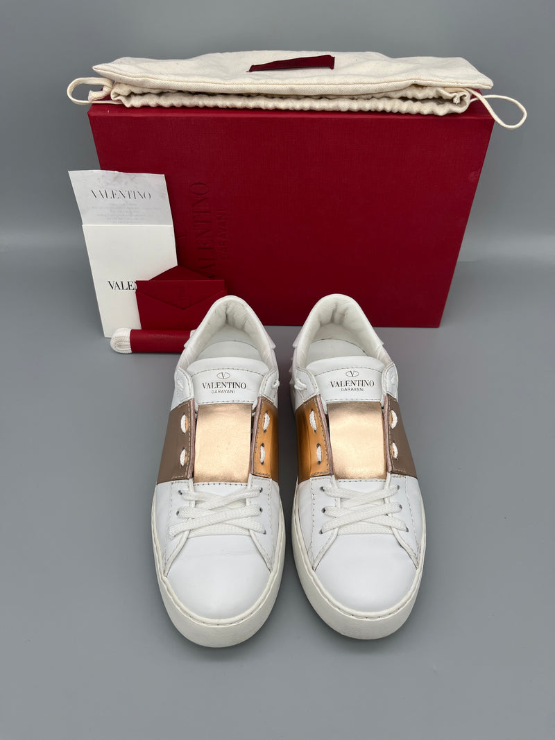 Valentino Open Sneaker Rose Gold | 36