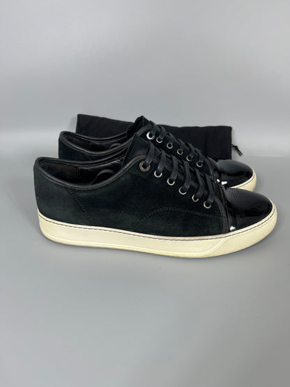Herr | Sneakers | Lanvin | DBB1 Patent Cap Toe Sneaker Black