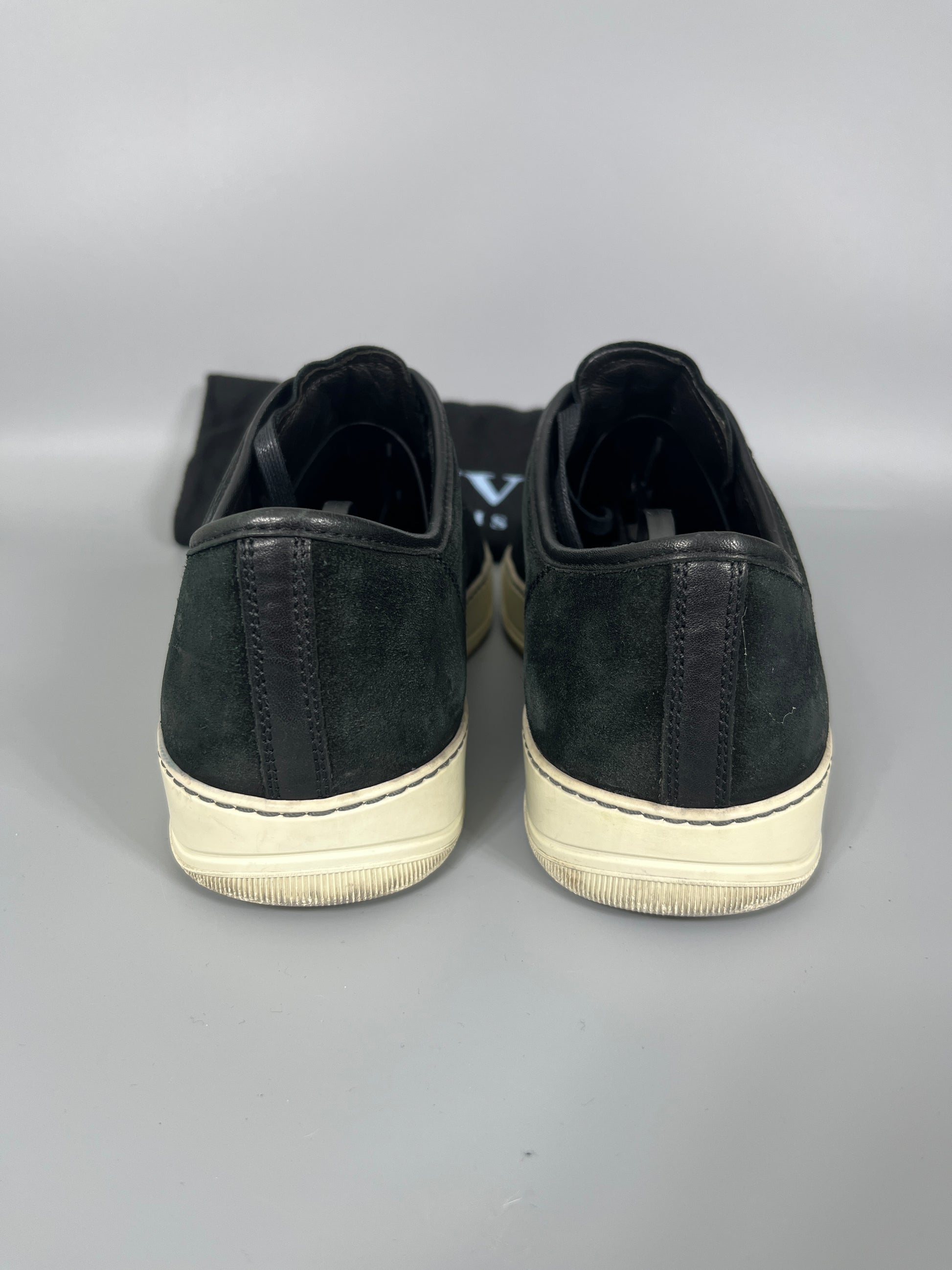 Herr | Sneakers | Lanvin | DBB1 Patent Cap Toe Sneaker Black