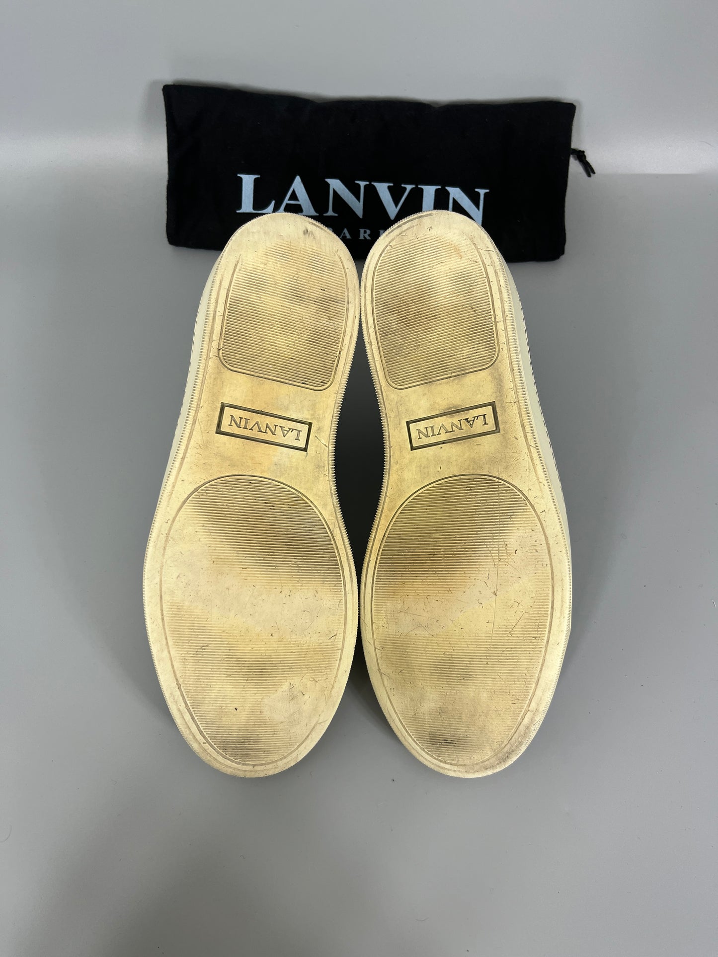 Herr | Sneakers | Lanvin | DBB1 Patent Cap Toe Sneaker Black