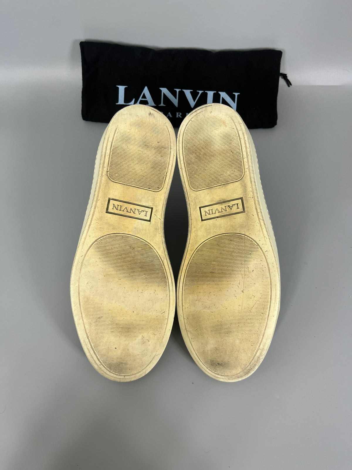 Herr | Sneakers | Lanvin | DBB1 Patent Cap Toe Sneaker Black
