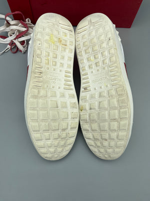 Valentino Open Sneaker Patent Red | 38