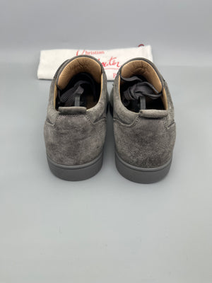 Christian Louboutin Louis Junior Spikes Sneaker Grey | 43.5