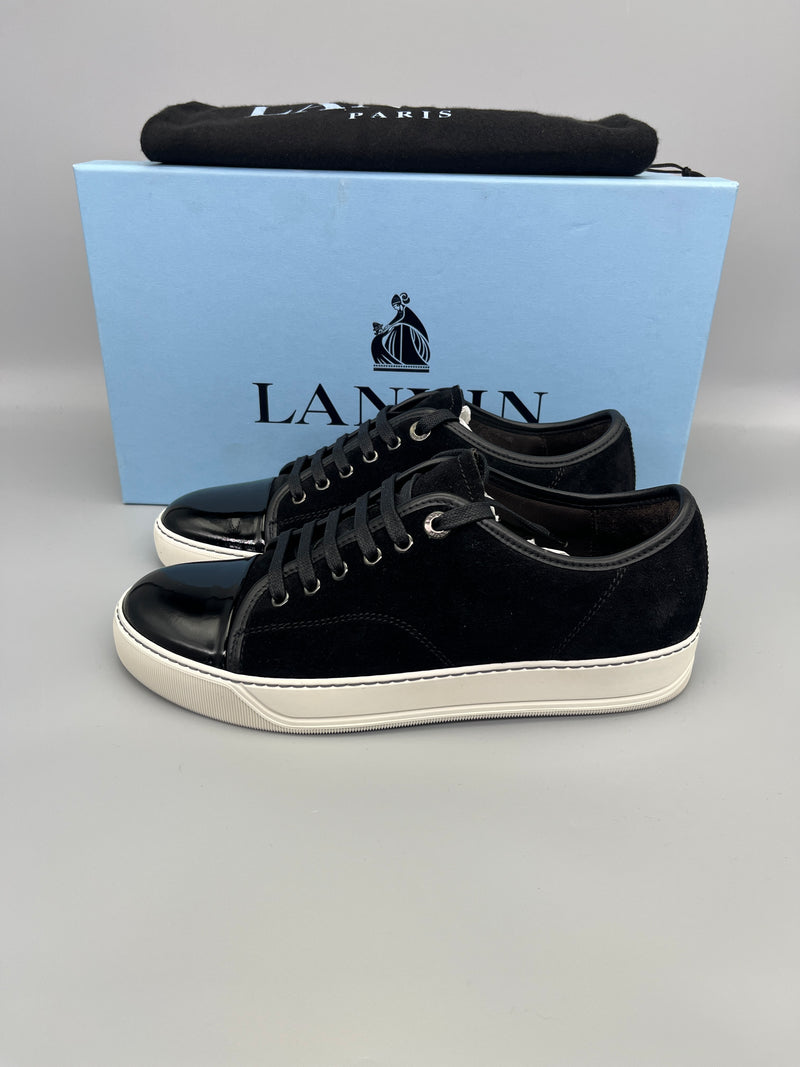 Herr | Sneakers | Lanvin | DBB1 Patent Cap Toe Sneaker Black