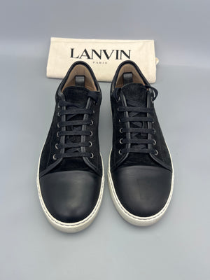 Handla Lanvin DBB1 Nappa Cap Toe Black online | Smidigt och enkelt på nätet - The Grand Archive |