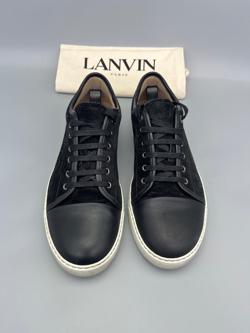 Handla Lanvin DBB1 Nappa Cap Toe Black online | Smidigt och enkelt på nätet - The Grand Archive |