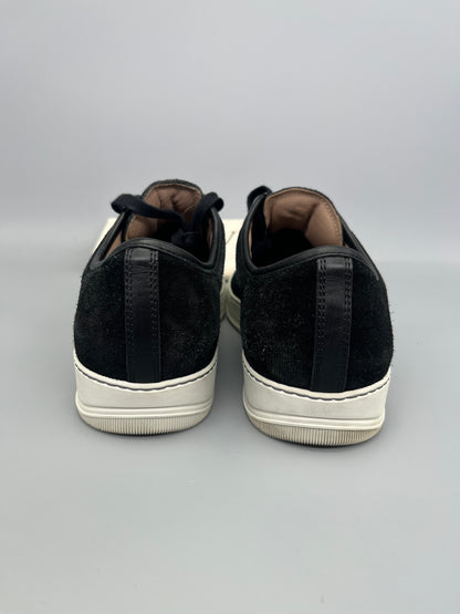 Lanvin Nappa Cap Toe Black | 44