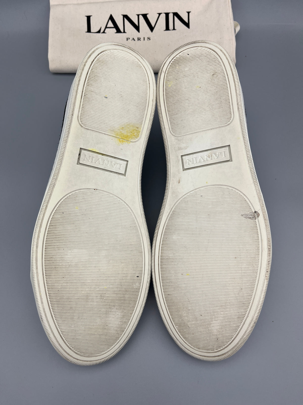 Handla Lanvin DBB1 Nappa Cap Toe Black online | Smidigt och enkelt på nätet - The Grand Archive |