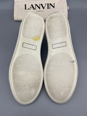 Handla Lanvin DBB1 Nappa Cap Toe Black online | Smidigt och enkelt på nätet - The Grand Archive |