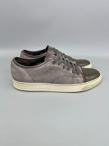 Lanvin Patent Cap Toe Grey | 41
