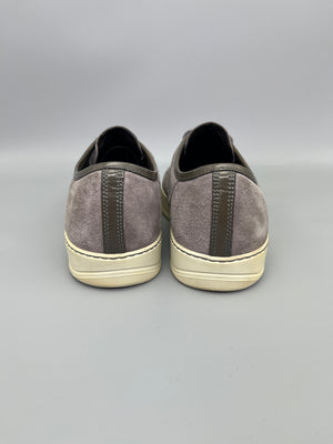 Lanvin dbb1 Patent Cap Toe Sneaker Grey | 41