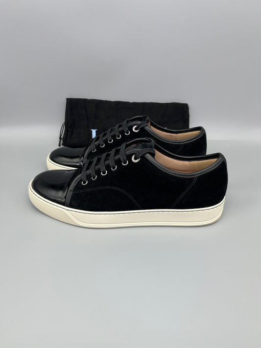 Herr | Sneakers | Lanvin | DBB1 Patent Cap Toe Sneaker Black