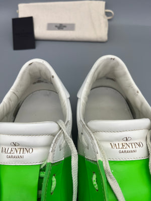 Valentino Open Sneaker Neon Green | 41.5
