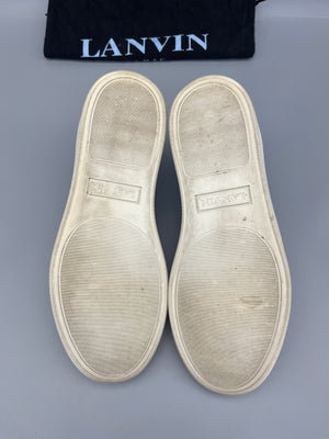 Handla Lanvin DBB1 Blue Patent Cap Toe online | Smidigt och enkelt på nätet - The Grand Archive |