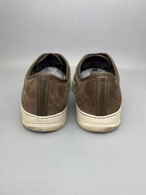 Lanvin Dbb1 Patent Cap Toe Sneaker Brown | 41