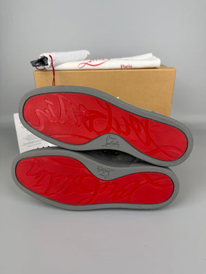 Christian Louboutin Louis Junior Spikes Sneaker Grey | 41
