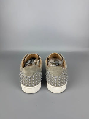Christian Louboutin Seavaste Spikes Sneaker Grey | 43.5