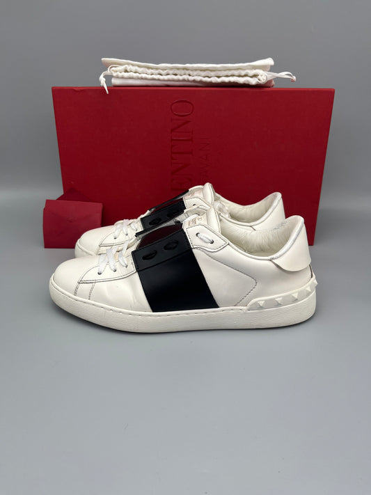 Herr | Valentino Garavani | Valentino Open Sneaker Svart