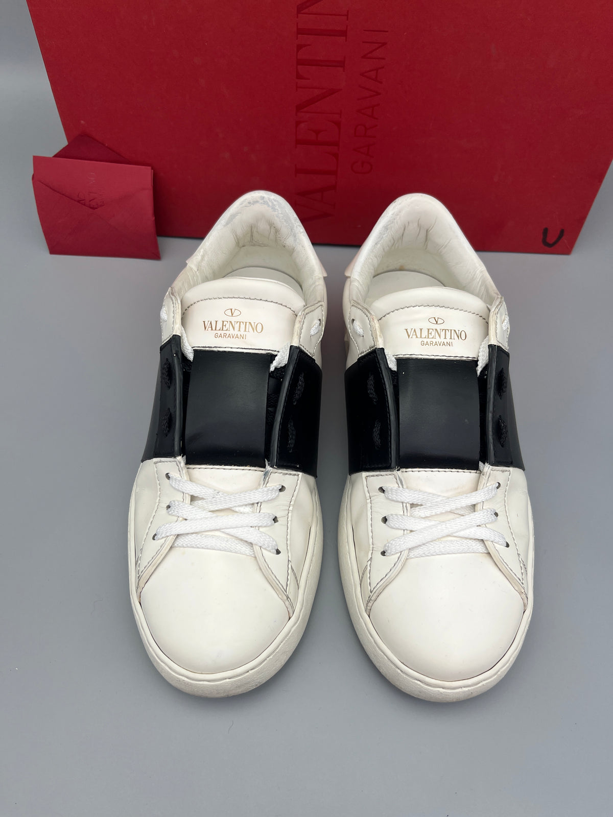 Herr | Valentino Garavani | Valentino Open Sneaker Svart