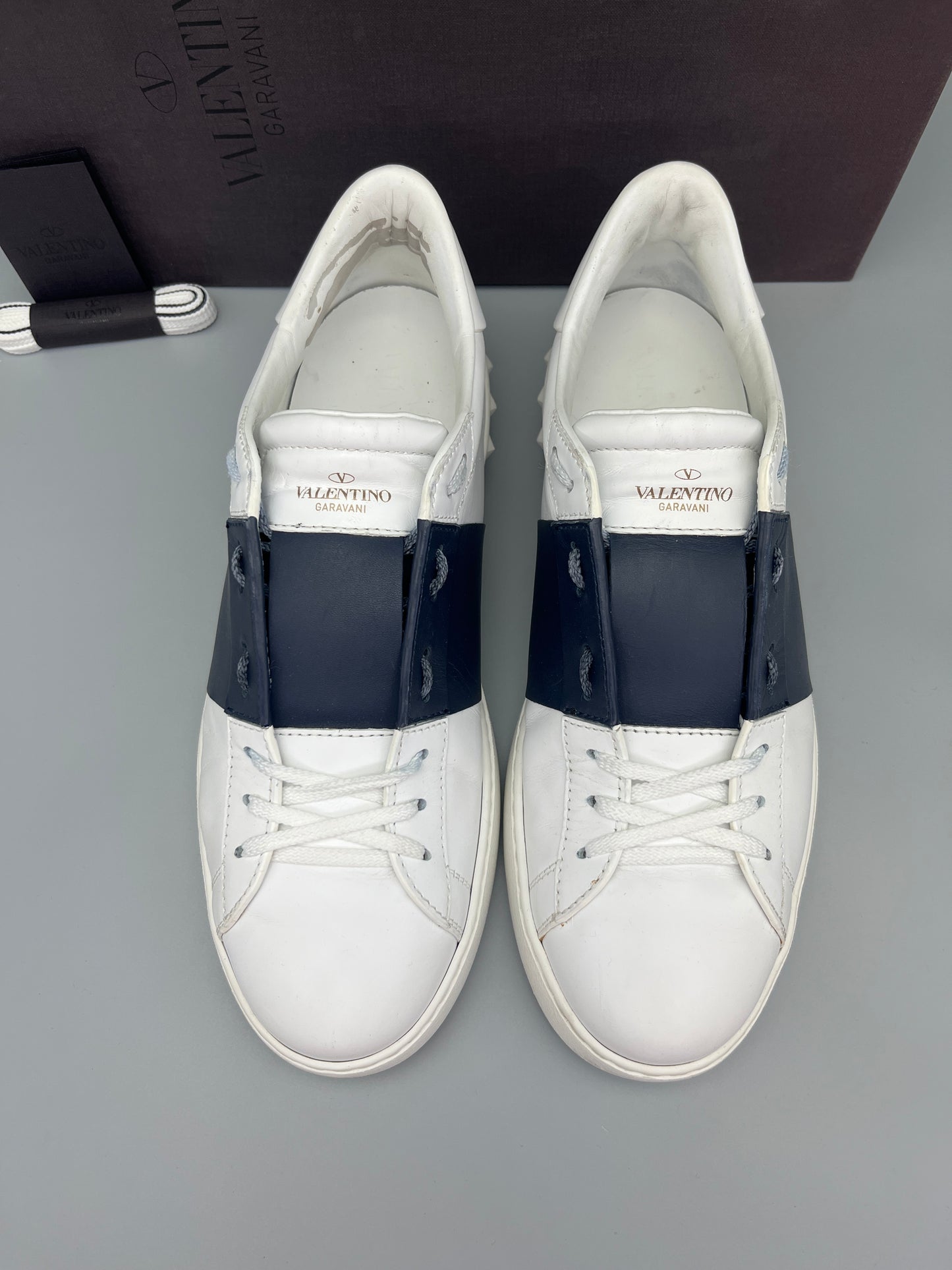 Herr | Valentino Garavani | Valentino Open Sneaker Navy