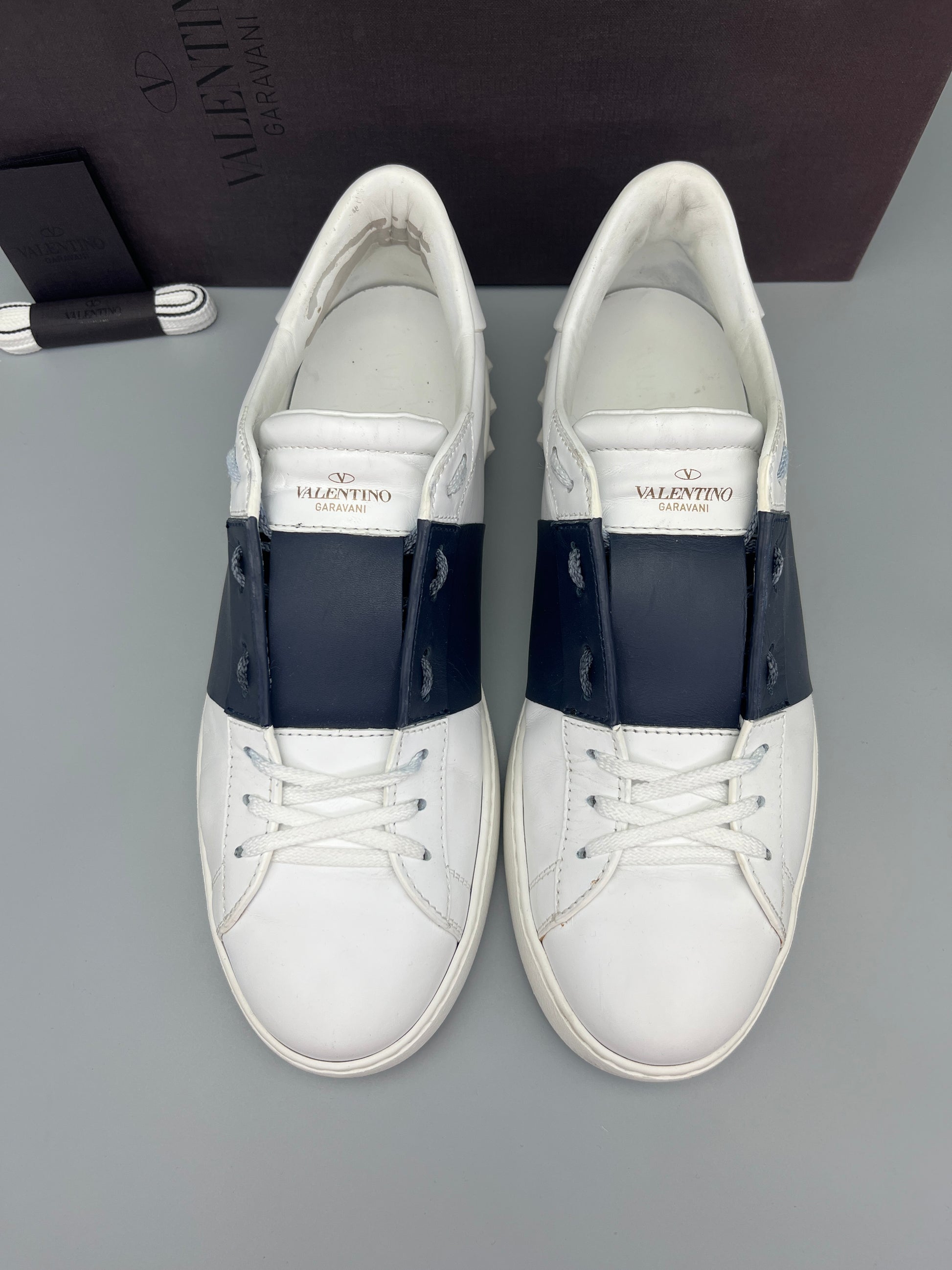 Herr | Valentino Garavani | Valentino Open Sneaker Navy