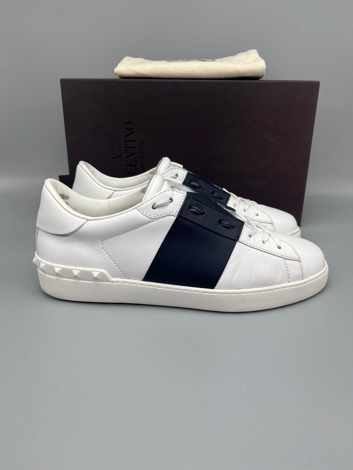 Herr | Valentino Garavani | Valentino Open Sneaker Navy