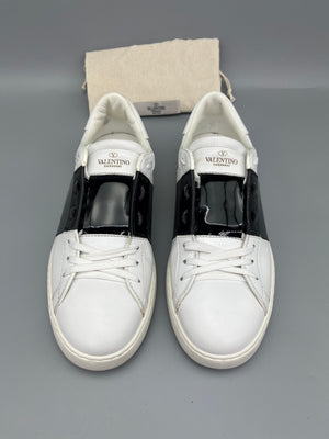 Herr | Valentino Garavani | Valentino Open Sneaker Patent Black
