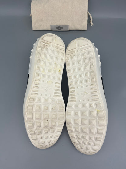 Valentino Open Sneaker Patent Black | 41.5