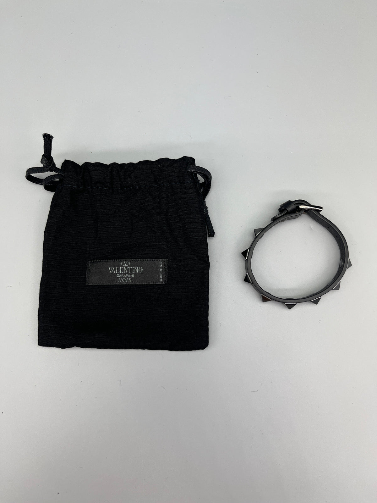 Herr | Valentino Garavani | Valentino Rockstud Bracelet Black