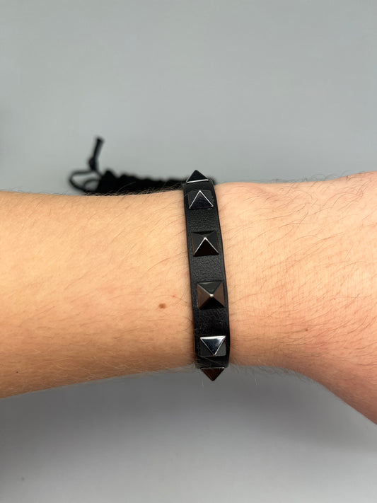 Herr | Valentino Garavani | Valentino Rockstud Bracelet Black