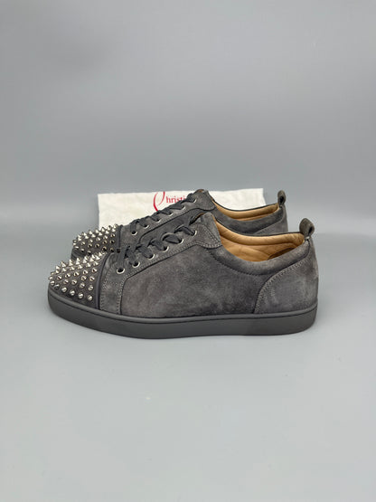 Christian Louboutin Louis Junior Spikes Sneaker Grey | 44