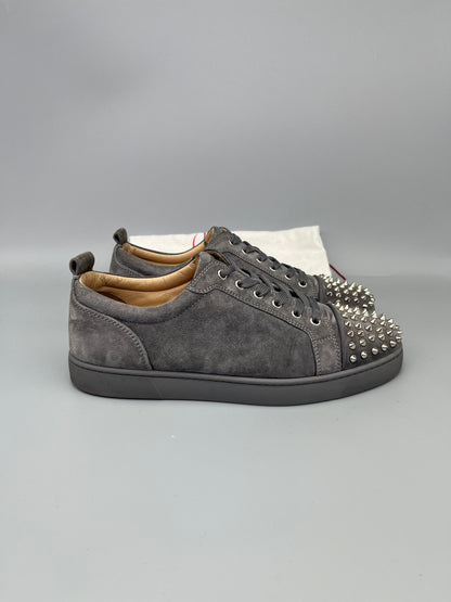 Christian Louboutin Louis Junior Spikes Sneaker Grey | 44