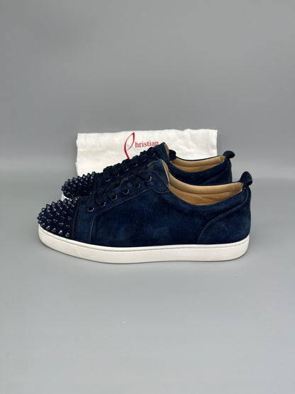 Christian Louboutin Louis Junior Spikes Sneaker Navy | 43