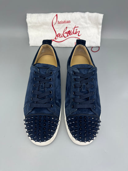 Christian Louboutin Louis Junior Spikes Sneaker Navy | 43