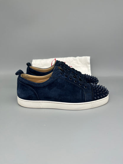 Christian Louboutin Louis Junior Spikes Sneaker Navy | 43