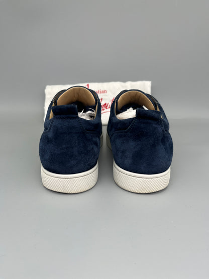 Christian Louboutin Louis Junior Spikes Sneaker Navy | 43